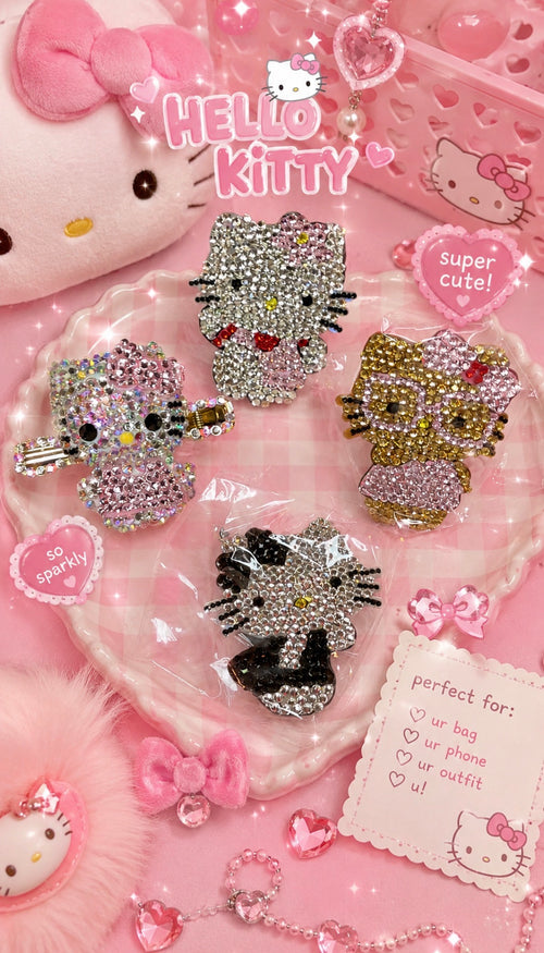 hello kitty hairclips/collectables
